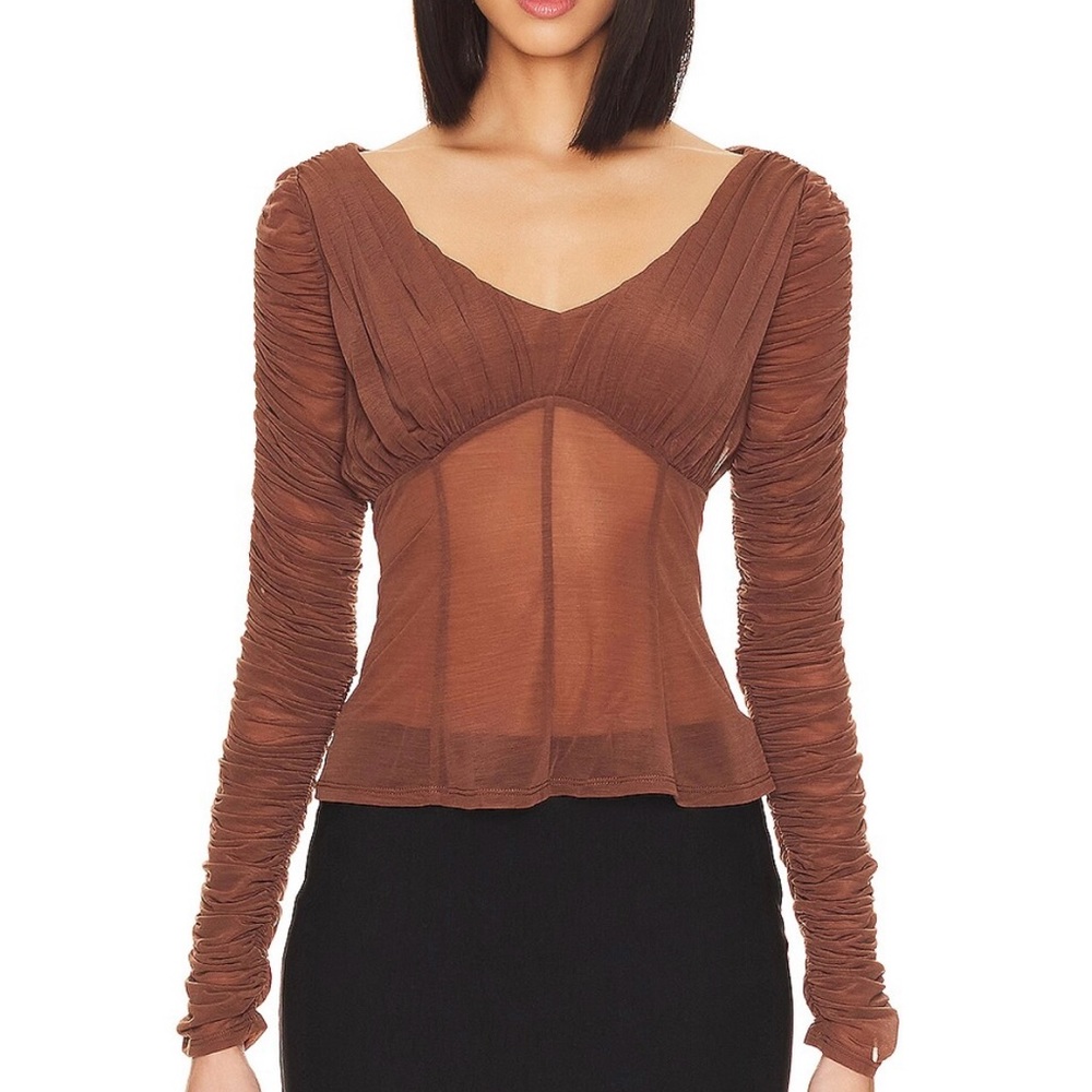 LPA NEW Estelle Top Chocolate